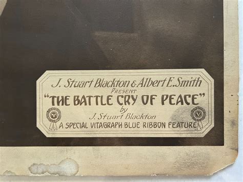 The Battle Cry of Peace! A story about love amidst the chaos of war and starring the enigmatic Earle Williams.