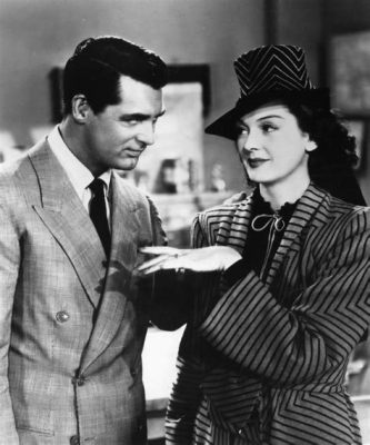  Undercover Love:  A Glimpse into Pre-War Glamour and Deception with Cary Grant and Rosalind Russell!